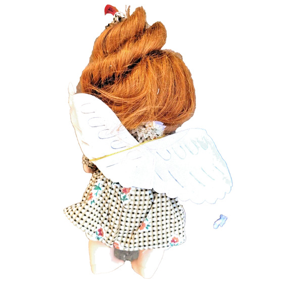 Show Stoppers Porcelain Dolls 6" Redhead Angel Collectible Doll - Picture 4 of 9